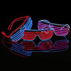 Neon Festglasögonen - 2 färger