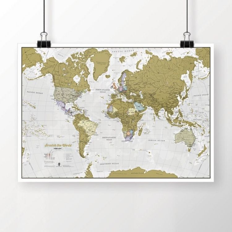 Scratch the World - Maps International