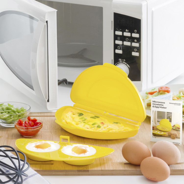omelett & äggtillverkare i Mikron