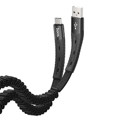 USB /USB-C Elastisk Laddkabel