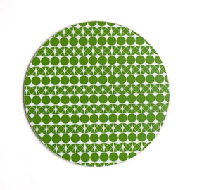 Grytunderlägg Cirkel/blad, grön