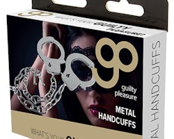 Metal Handcuffs Long Chain