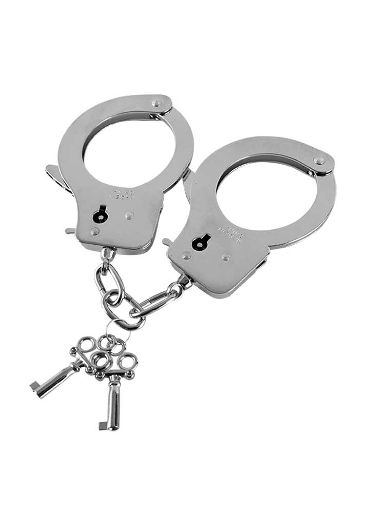 Metal Handcuffs Short Chain