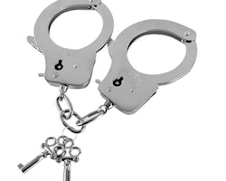 Metal Handcuffs Short Chain