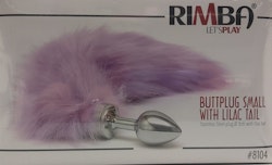Buttplug small with Lilac tail