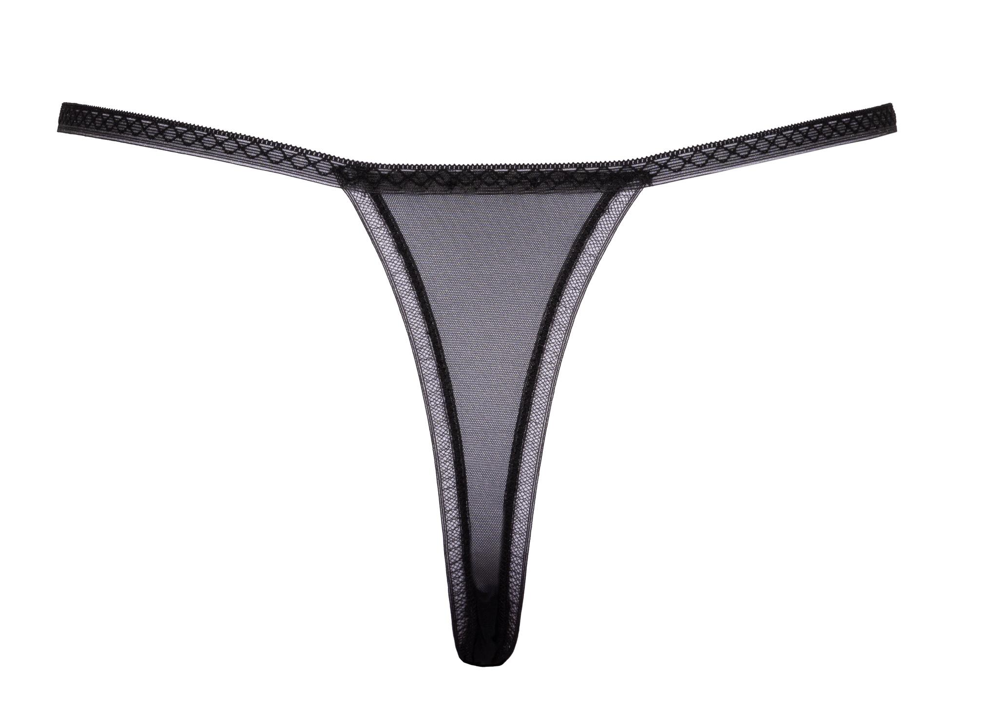 Crotchless String m Blomma M/L