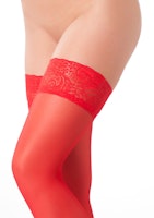 Hold-up Stockings Red OS 1457