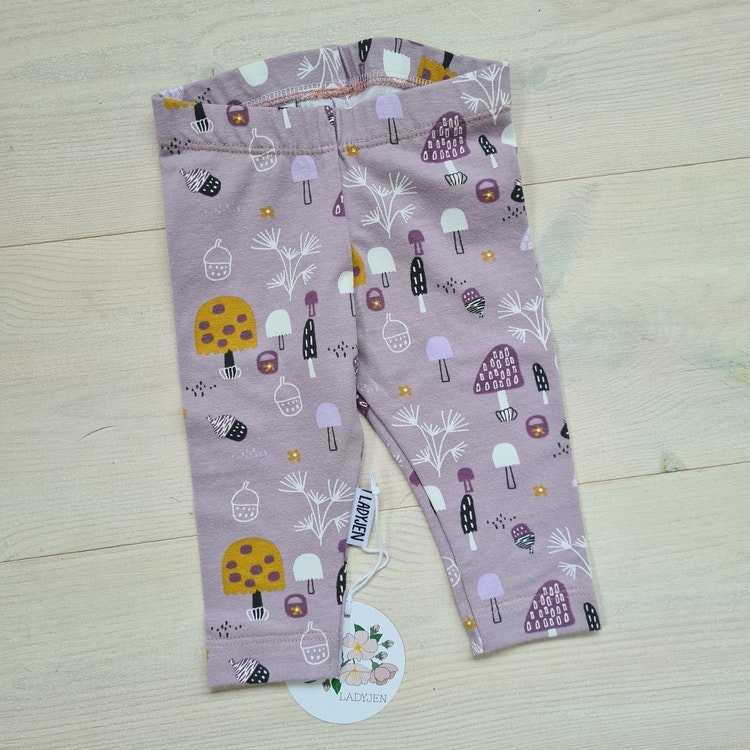 Lila leggings storlek 50/56