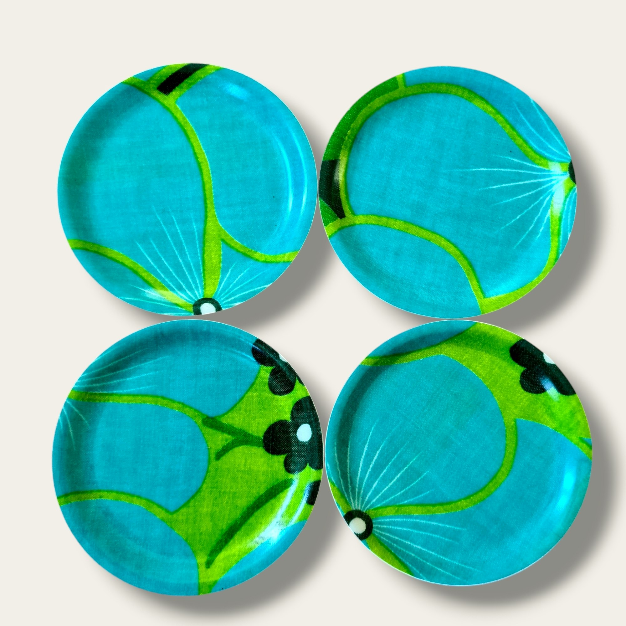 Glasunderlägg 4-pack