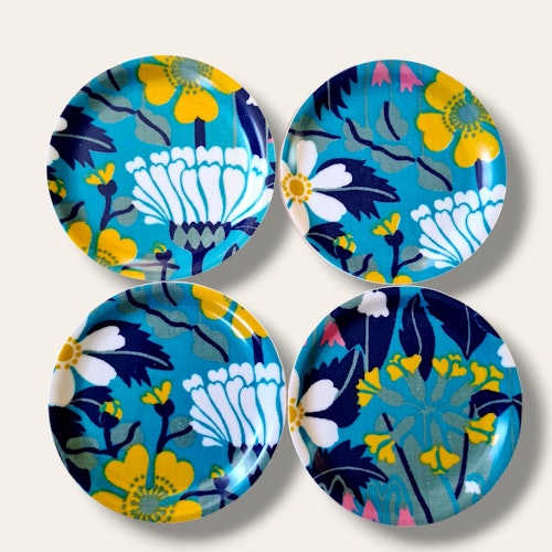 Glasunderlägg 4-pack