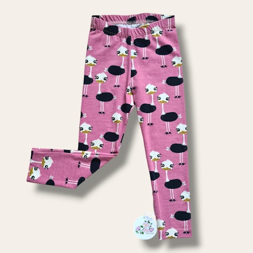 Leggings Rosa strutsar