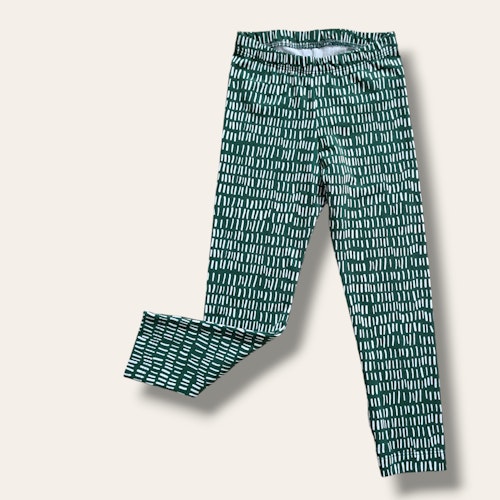 Mörkgröna leggings - storlek 98/104