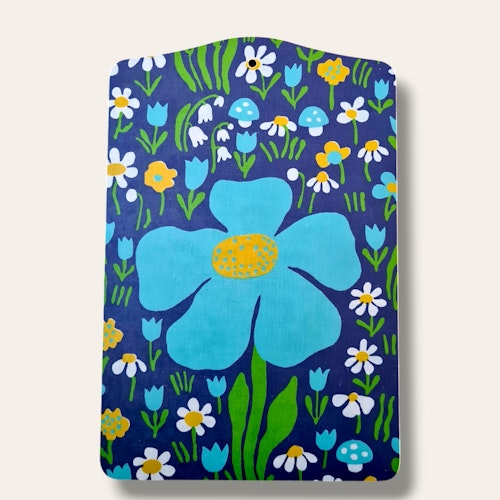 SKÄRBRÄDA - blå blomma