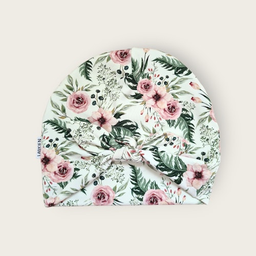 MÖSSA MED KNUT - Rosa blomma
