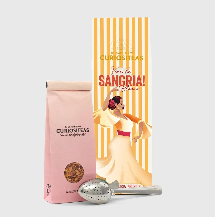 Presentkit White Sangria tea och godis