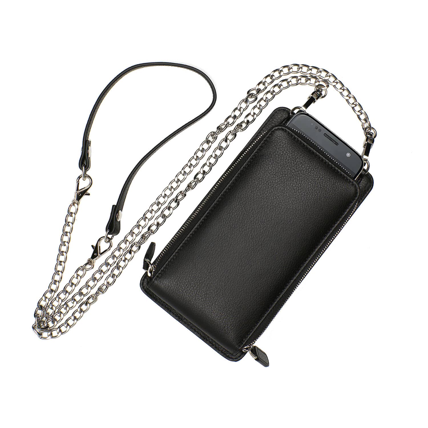 Socha Crossbody Phone Smart Case Black