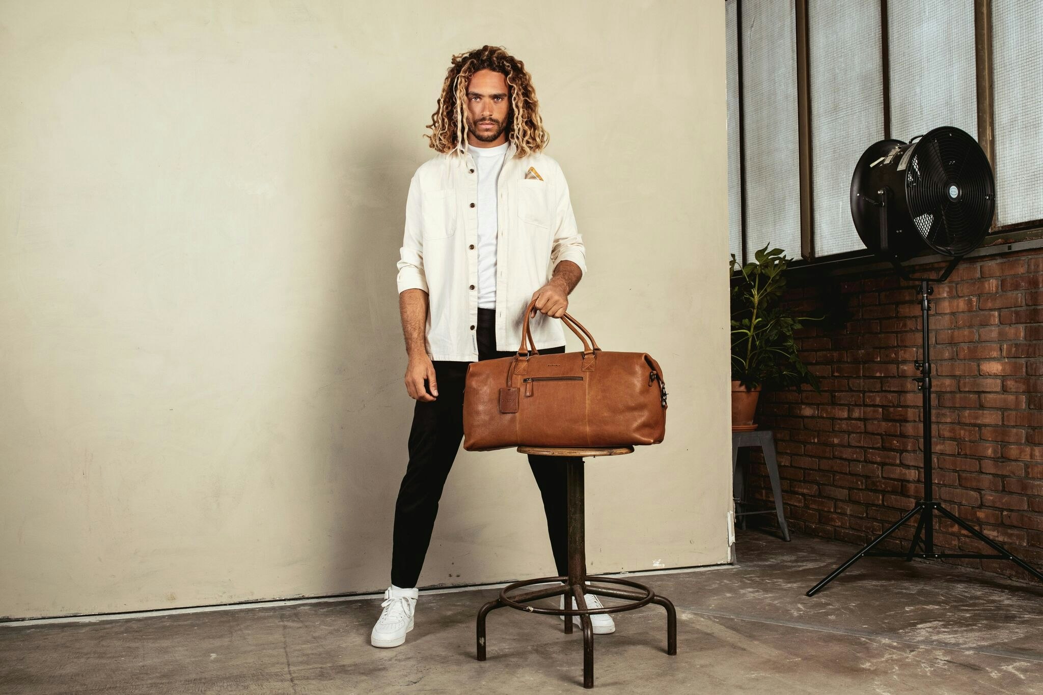 Burkely weekender Cognac