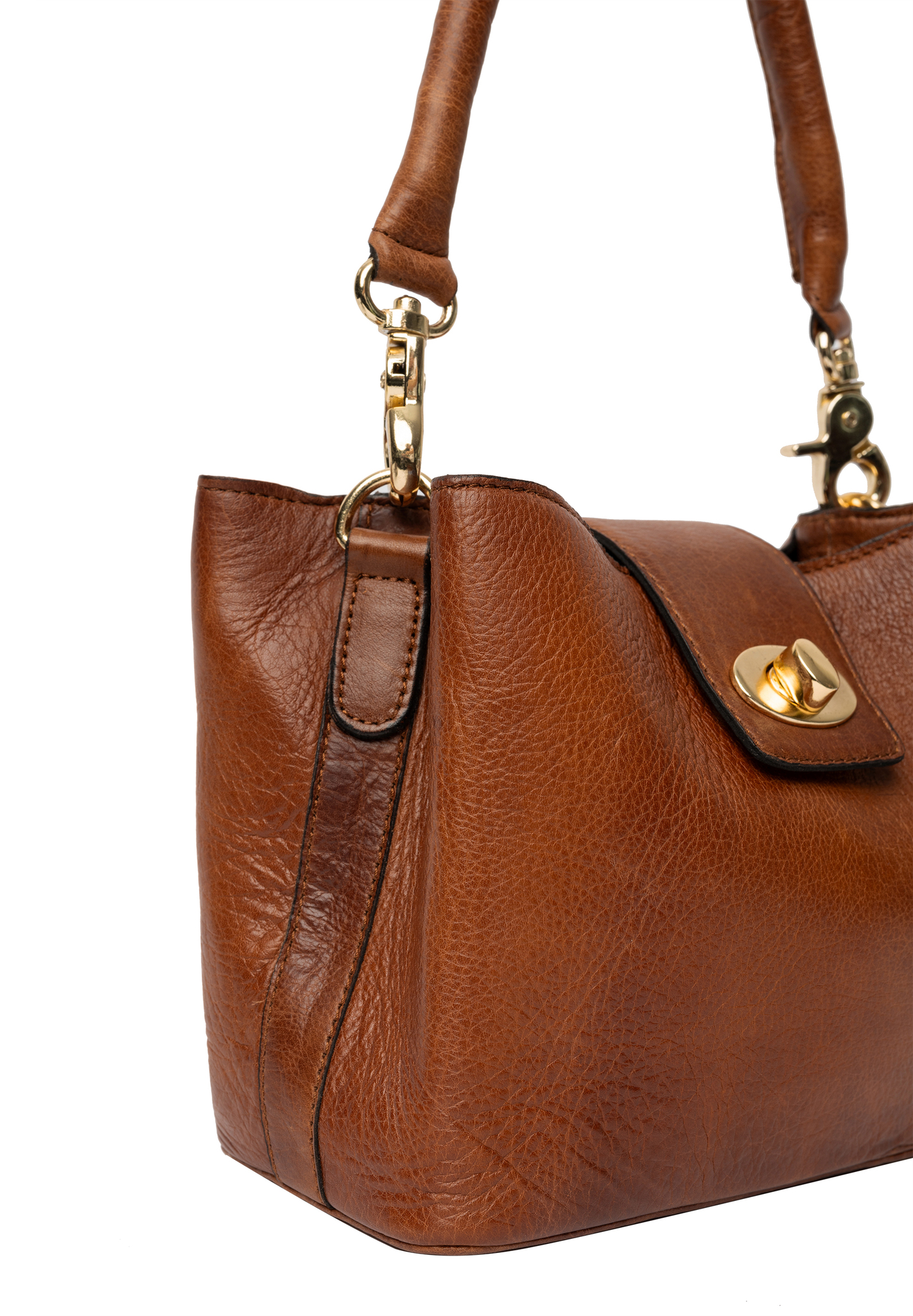 ReDesigned Carola Bucket Mini Bag Walnut