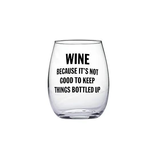 Keep things bottled up vinglas