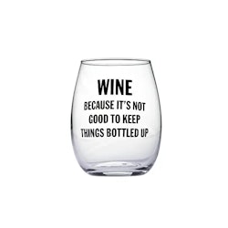 Keep things bottled up vinglas