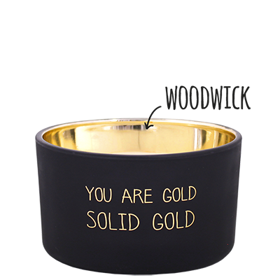 You are Gold. Solid Gold doftljus