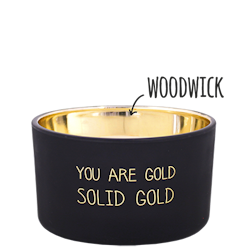 You are Gold. Solid Gold doftljus