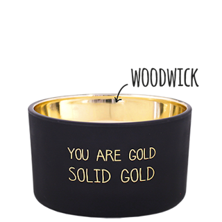 You are Gold. Solid Gold doftljus