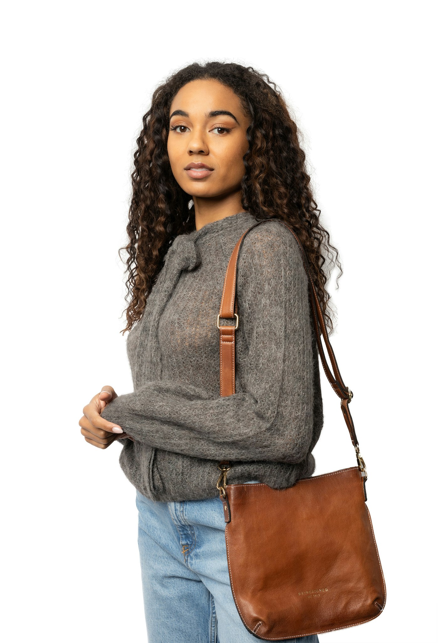 ReDesigned Fillis Walnut crossbody bag