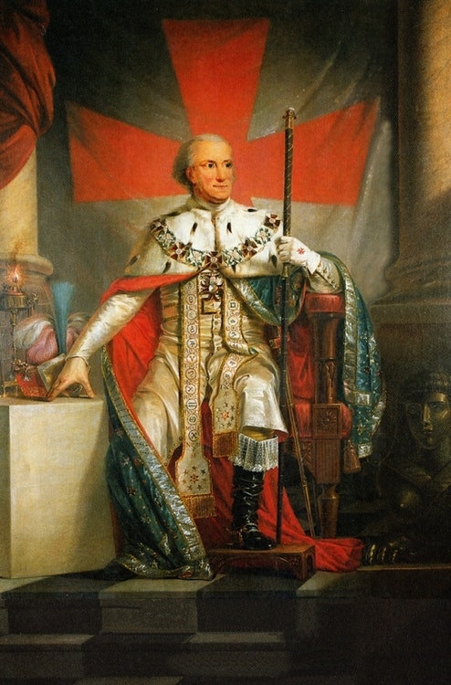 KARL XIII I FRIMURARSKRUD av Carl Fredric von Breda