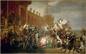 OFFICERARNAS ED TILL KEJSARE NAPOLEON av Jacques-Louis David