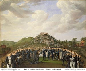 KARL XIV JOHAN BESÖKER UPPSALA HÖGAR av JOHAN WAY