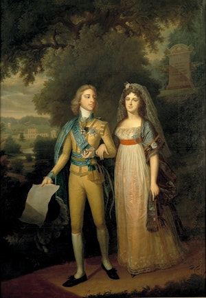 GUSTAV IV ADOLF och FREDRIKA DOROTEA VILHELMINA av Jonas Forsslund