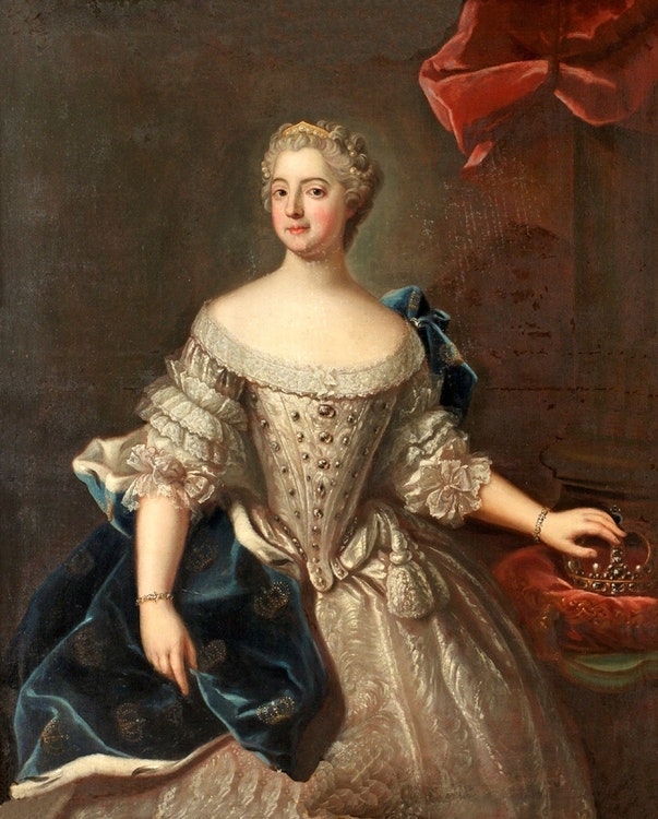 DROTTNING LOVISA ULRIKA av Antoine Pesne
