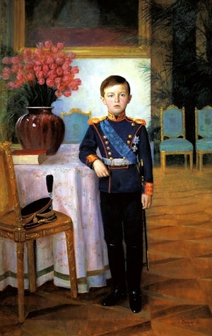 TSAREVICH ALEXEI NIKOLAEVICH ROMANOV by/av Sergei Semenovitch Egornov