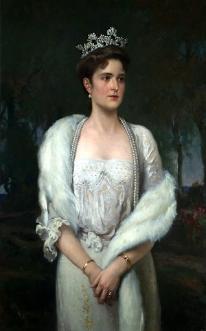 TSARITSA ALEXANDRA FEODOROVNA ROMANOVA by/av Alexandr Makovsky