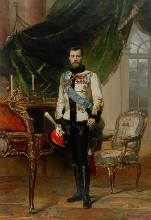 NICHOLAS II 1896 - NIKOLAJ II 1896 by/av Ernst Friedrich von Liphart