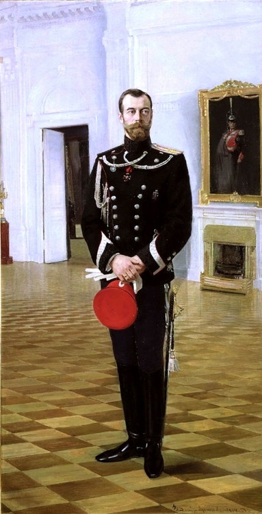 NICHOLAS II 1914 - NIKOLAJ II 1914 by/av Vladimir Kuznetsov