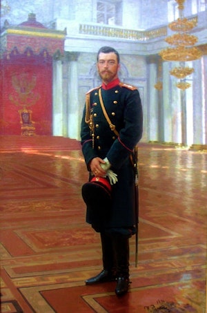 TSAR NICHOLAS II - TSAR NIKOLAJ II by/av Ilja Repin
