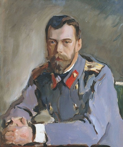 NICHOLAS II - NIKOLAJ II by/av Valentin Serov
