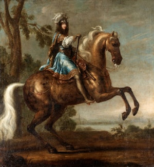 KUNG KARL XI TILL HÄST av David Klöcker Ehrenstrahl