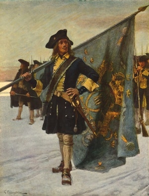 FANBÄRAREN av Gustaf Cederström