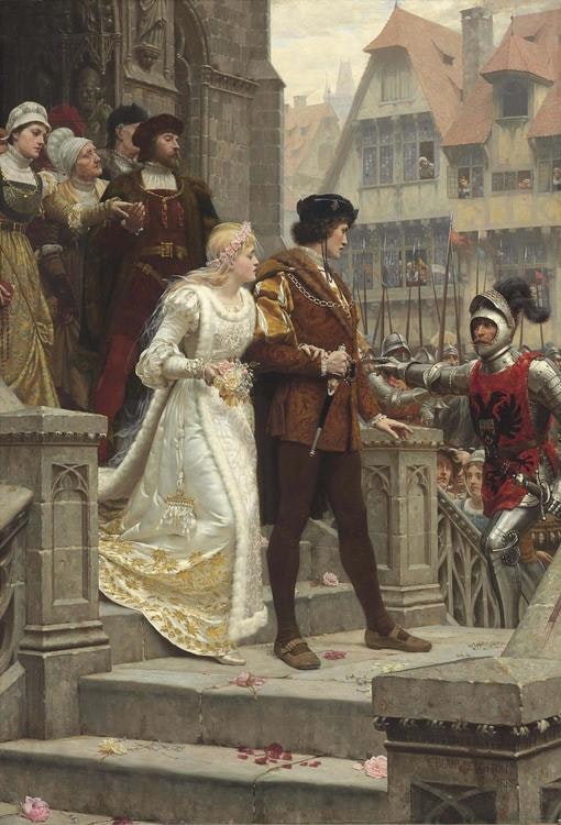 TILL VAPEN av Edmund Blair Leighton