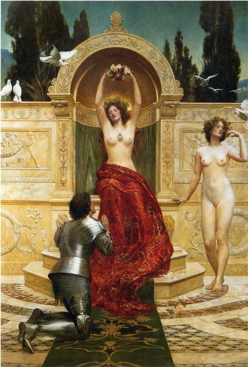 VENUSBERG TANNHÄUSER av Hon. John Collier