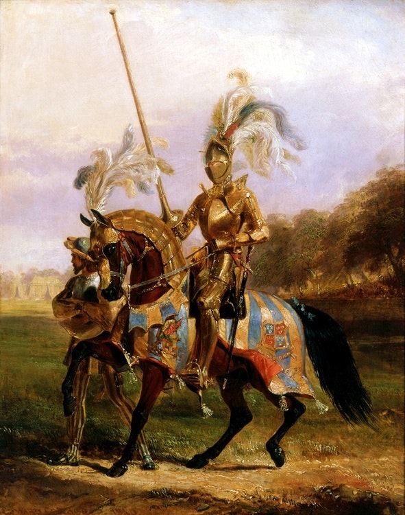 RIDDARTORNERING av EDWARD HENRY CORBOULD
