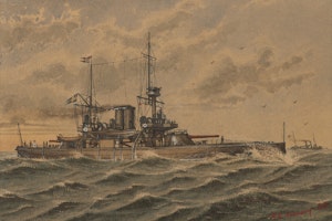 PANSARBÅTEN HMS ODEN 1898 av KE SVENSSON