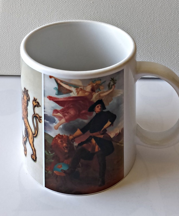 KARL XII DRYCKESBÄGARE Mugg