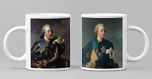 GUSTAV III DRYCKESBÄGARE Mugg av Alexander Roslin