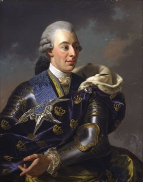 GUSTAV III DRYCKESBÄGARE Mugg av Alexander Roslin