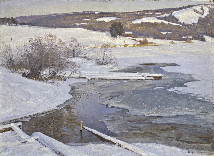 KALL SEPTEMBER DAG I MEDELPAD 1904 av CARL AUGUST JOHANSSON