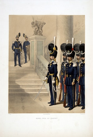 KARL XV OCH SVEA LIVGARD efter Fritz von Dardel